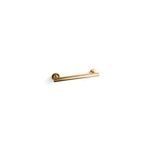 Kohler® 11891-2MB Purist® Grab Bar, 1-1/4 in Dia x 14-7/16 in L, Vibrant® Brushed Moderne Brass, Metal