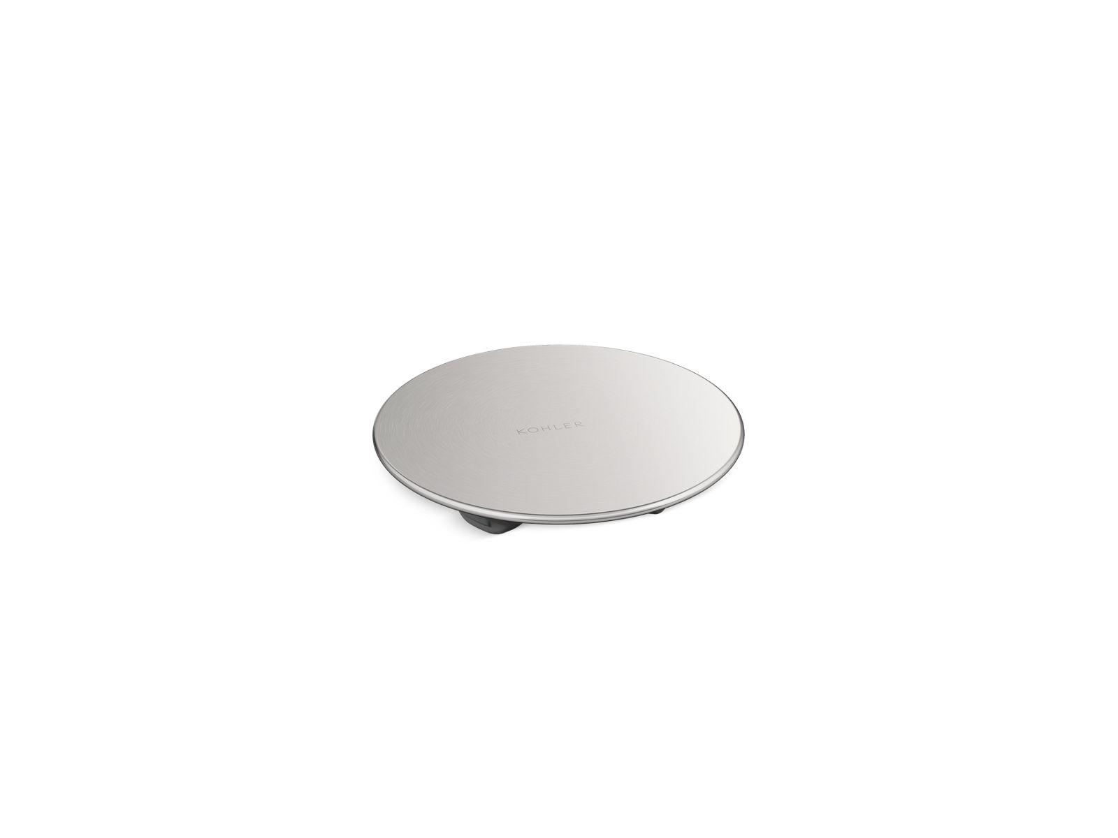 Kohler® 35482-NA K-35482 Drain Cover, For Use With Kitchen Sink Drain, Stainless Steel, Import