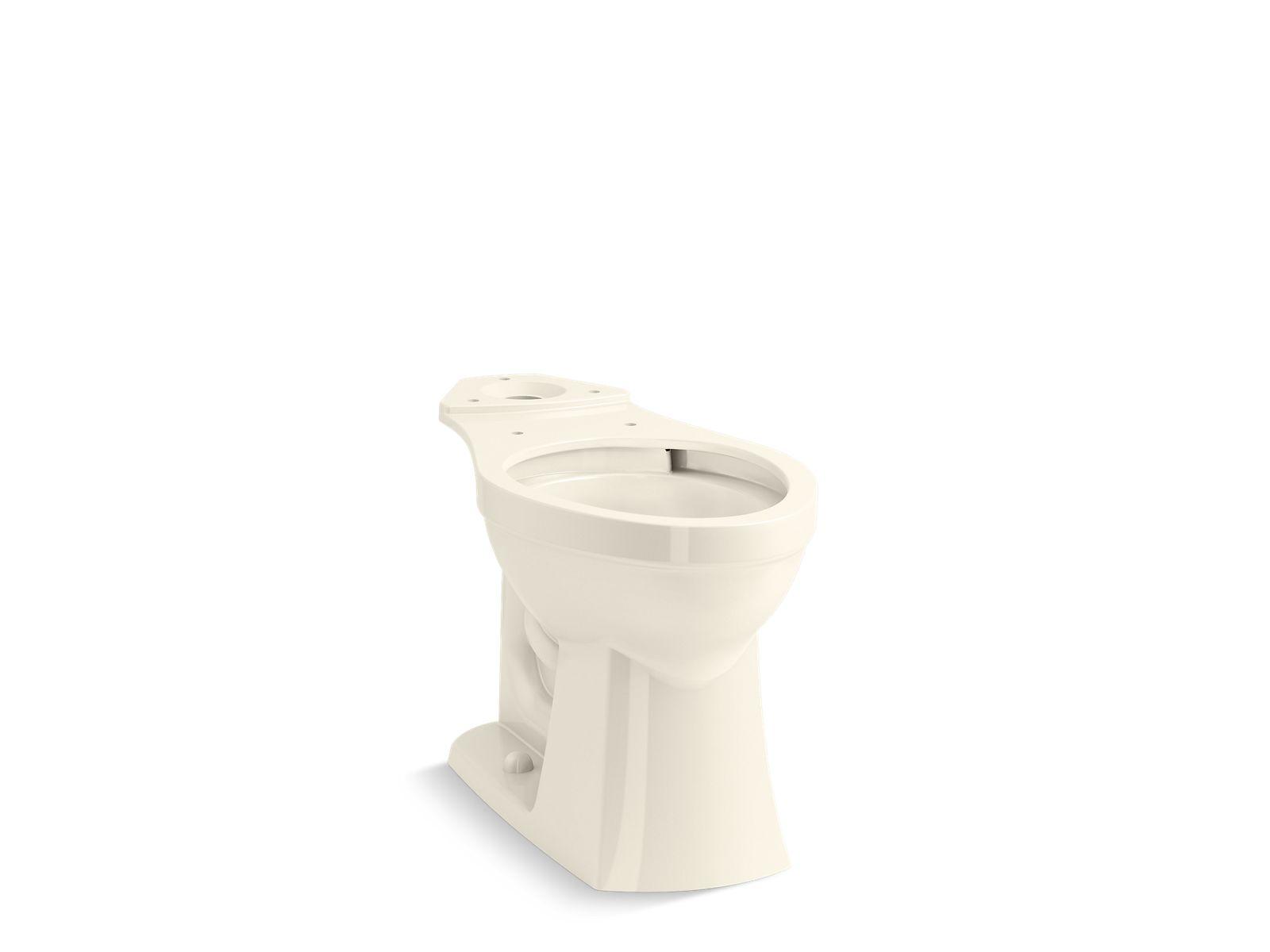 Kohler® 32809-96 32809 Toilet Bowl, Kelston®, Biscuit, Elongated Shape, 12 in Rough-In, 2-1/8 in Trapway