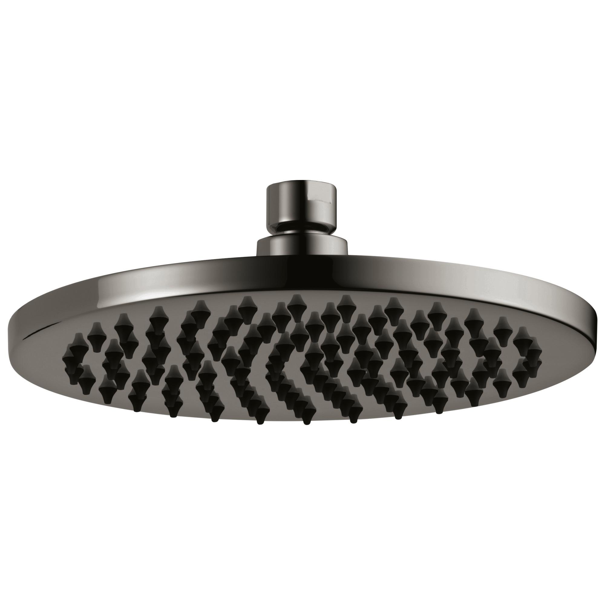 Brizo® 81375-BNX-2.5 Showerhead, 1.75 gpm Flow Rate, 2.5 gpm Max Flow, 1 Sprays, Ceiling/Wall Mounting, 2-5/8 in H x 7-7/8 in W Head, Import