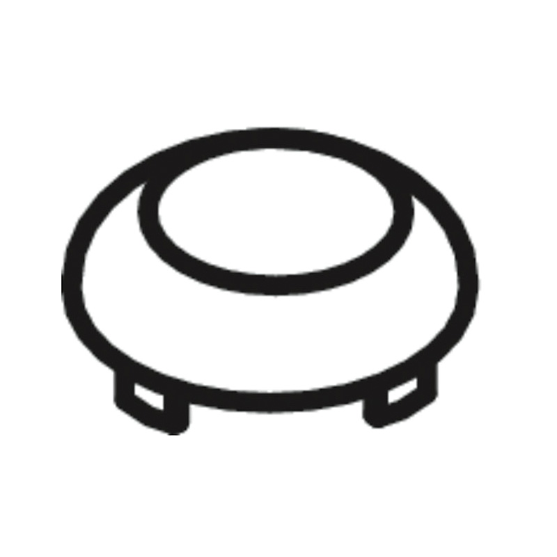 Kohler® 1024303-0 Circle Graphics Button, For Use With Model K-12265 Widespread Lavatory Faucet, White