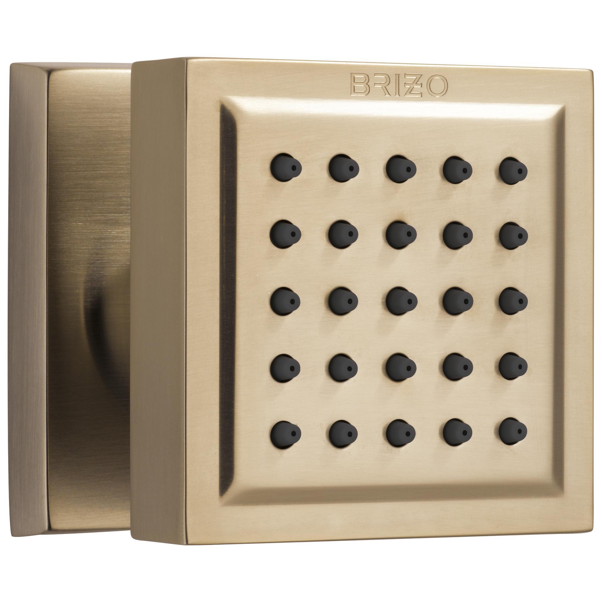 Brizo® 84121-GL Body Spray, 2 gpm Minimum, Surface Mount, 2-11/16 in Head, Import