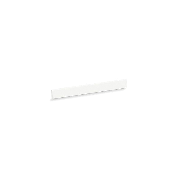 Kohler® 28262-MMW Silestone® Backsplash, 31-1/8 in L x 3-1/2 in W x 13/16 in THK, Quartz, Miami White