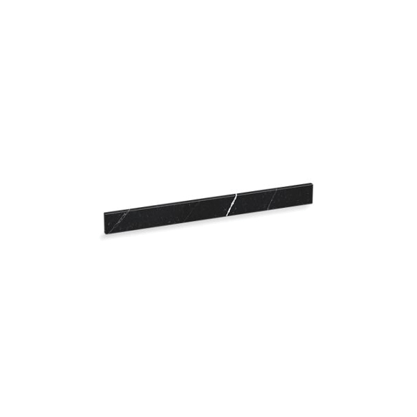 Kohler® 28263-EMQ Silestone® Backsplash, 37-1/8 in L x 3-1/2 in W x 13/16 in THK, Quartz, Eternal Marquina