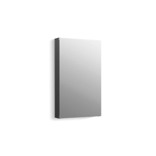Kohler® 81144-DA1 Maxstow™ Medicine Cabinet, 15 in OAW x 24 in OAH, Aluminum, Dark Anodized Aluminum