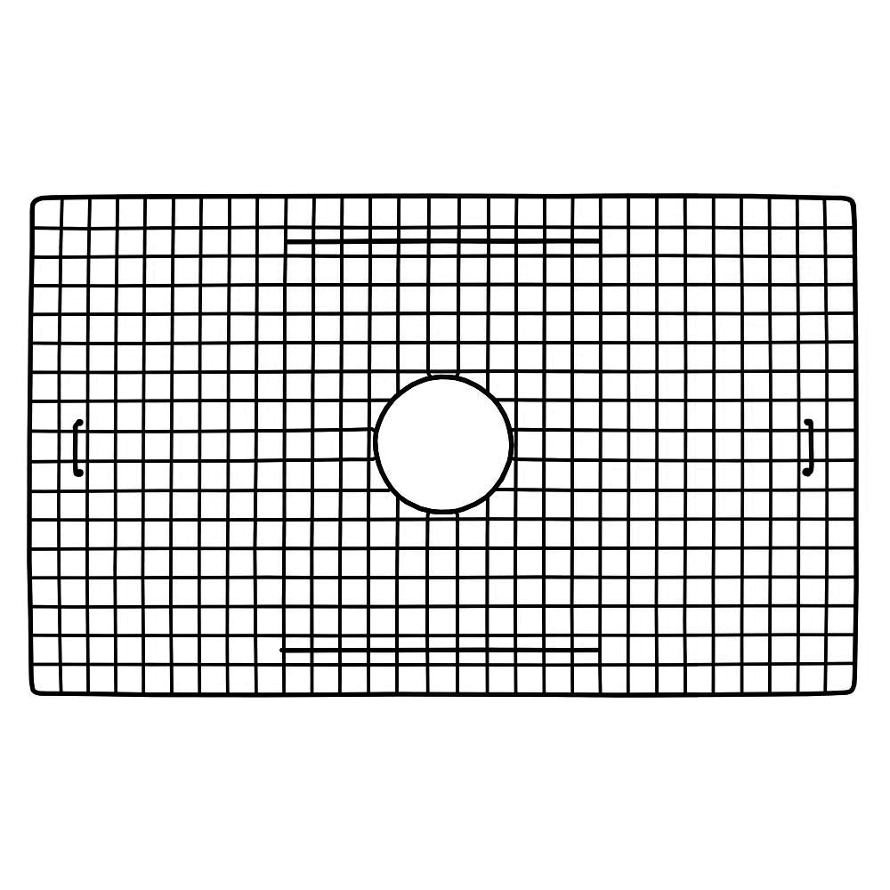 Native Trails GR2917-MB Bottom Grid, 29 in L x 17-1/2 in W x 1/4 in H, Matte Black, Import