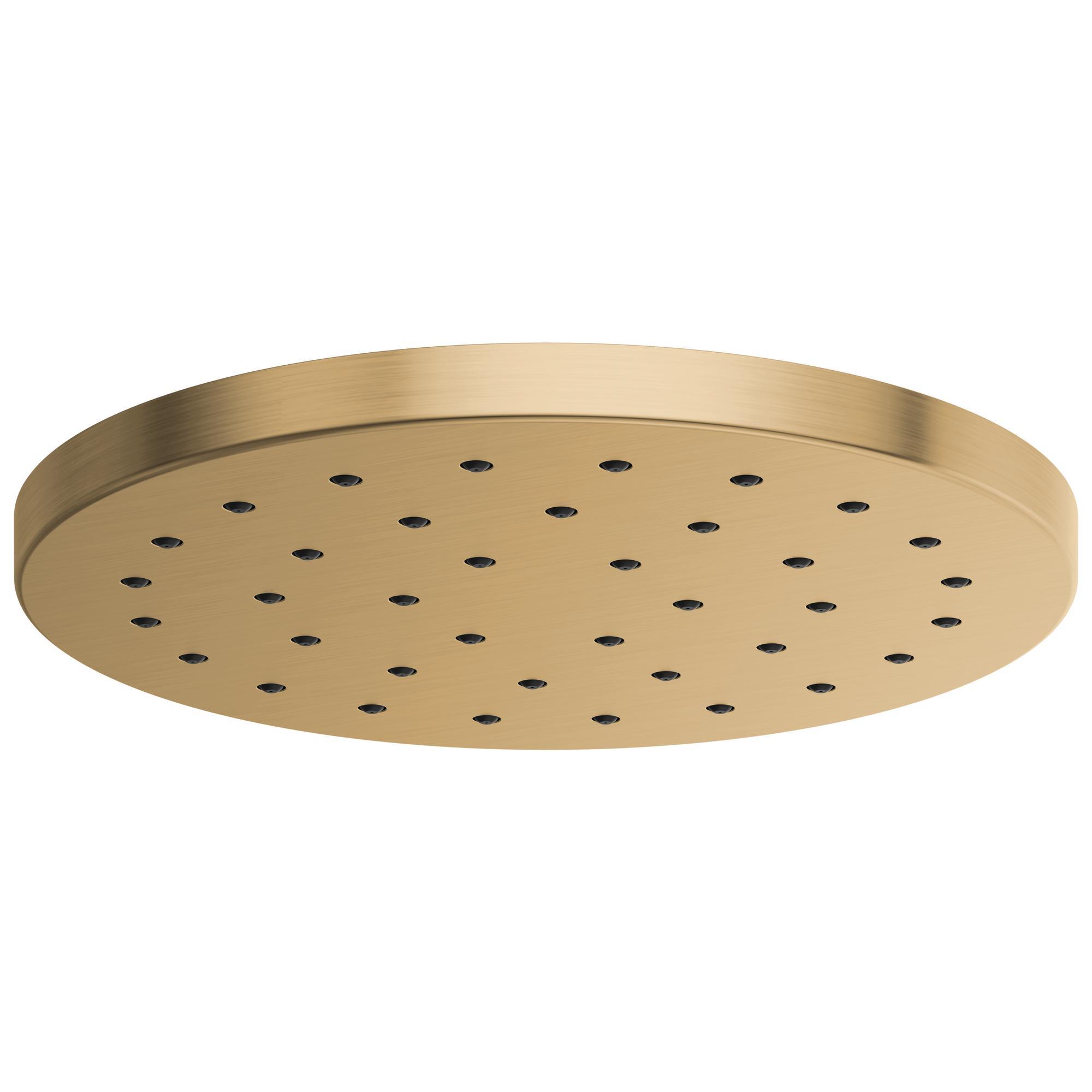 Brizo® 81987-GL-2.5 Showerhead, 2.5 gpm Flow Rate, 1 Sprays, 2-7/8 in H x 14 in W Head, Import