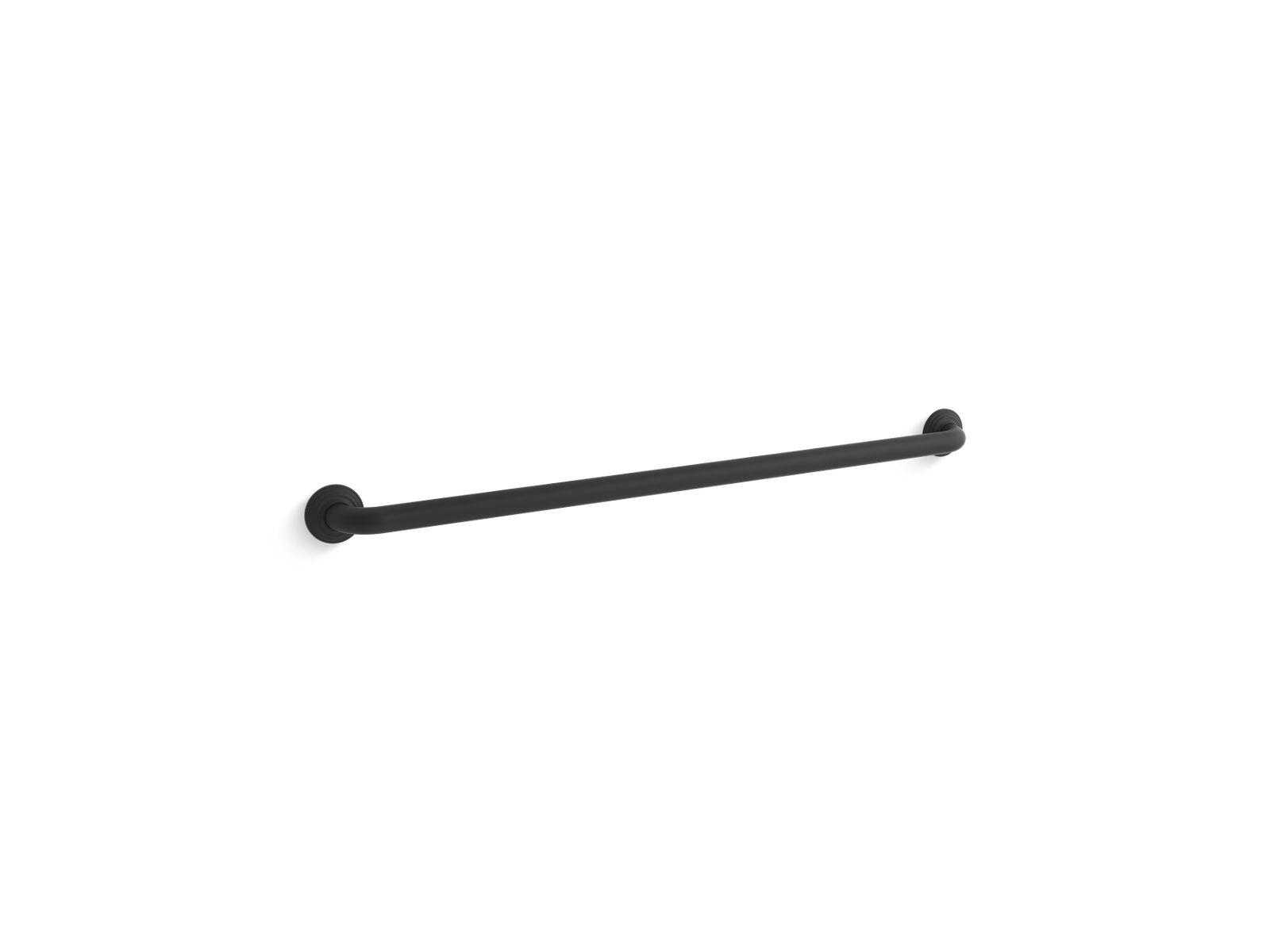 Kohler® 10544-BL 10544 Grab Bar, 1-1/4 in Dia 38-13/16 in L, Matte Black, Metal