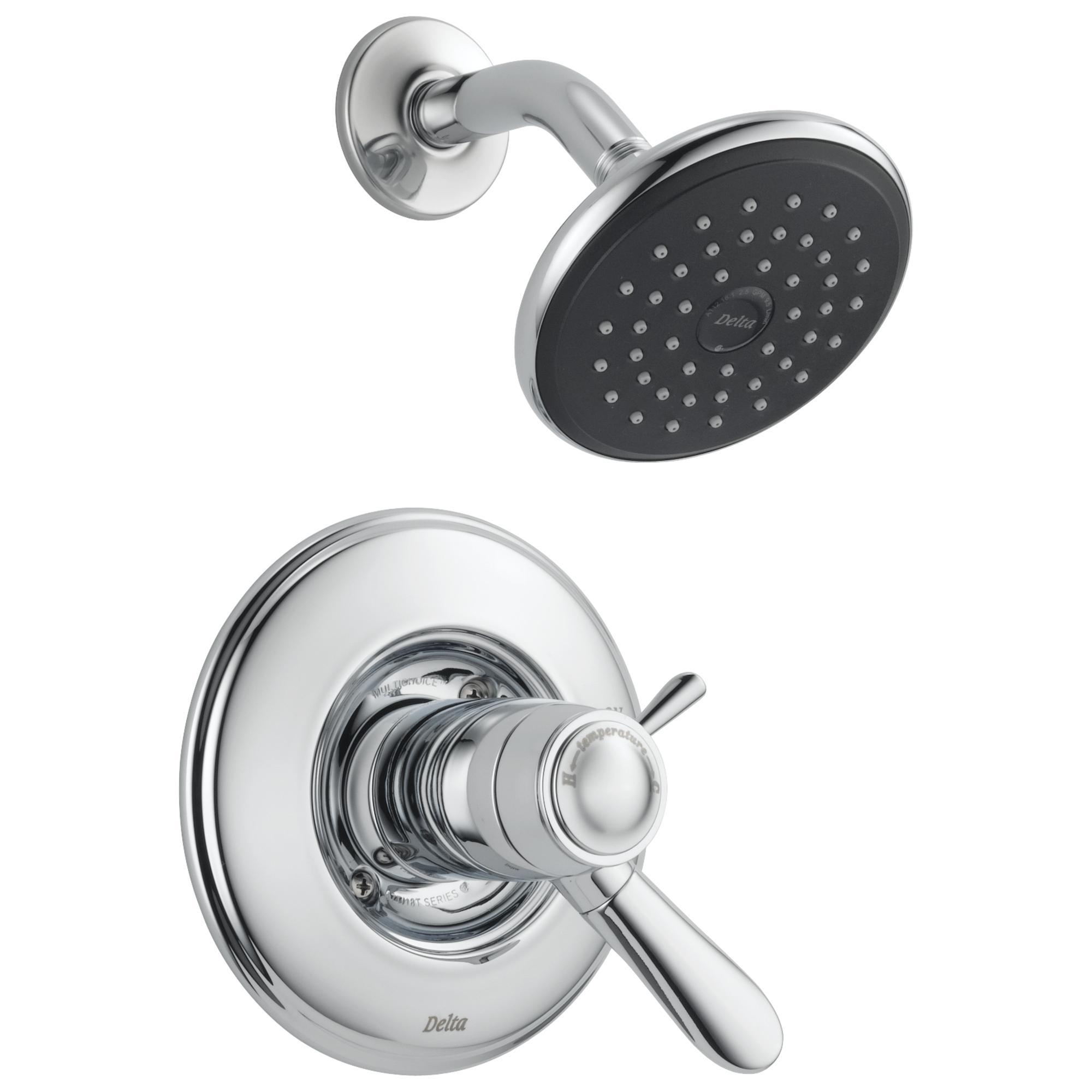 DELTA® T17T238 TempAssure® 17T Shower Trim, 2.5 gpm Shower, Polished Chrome
