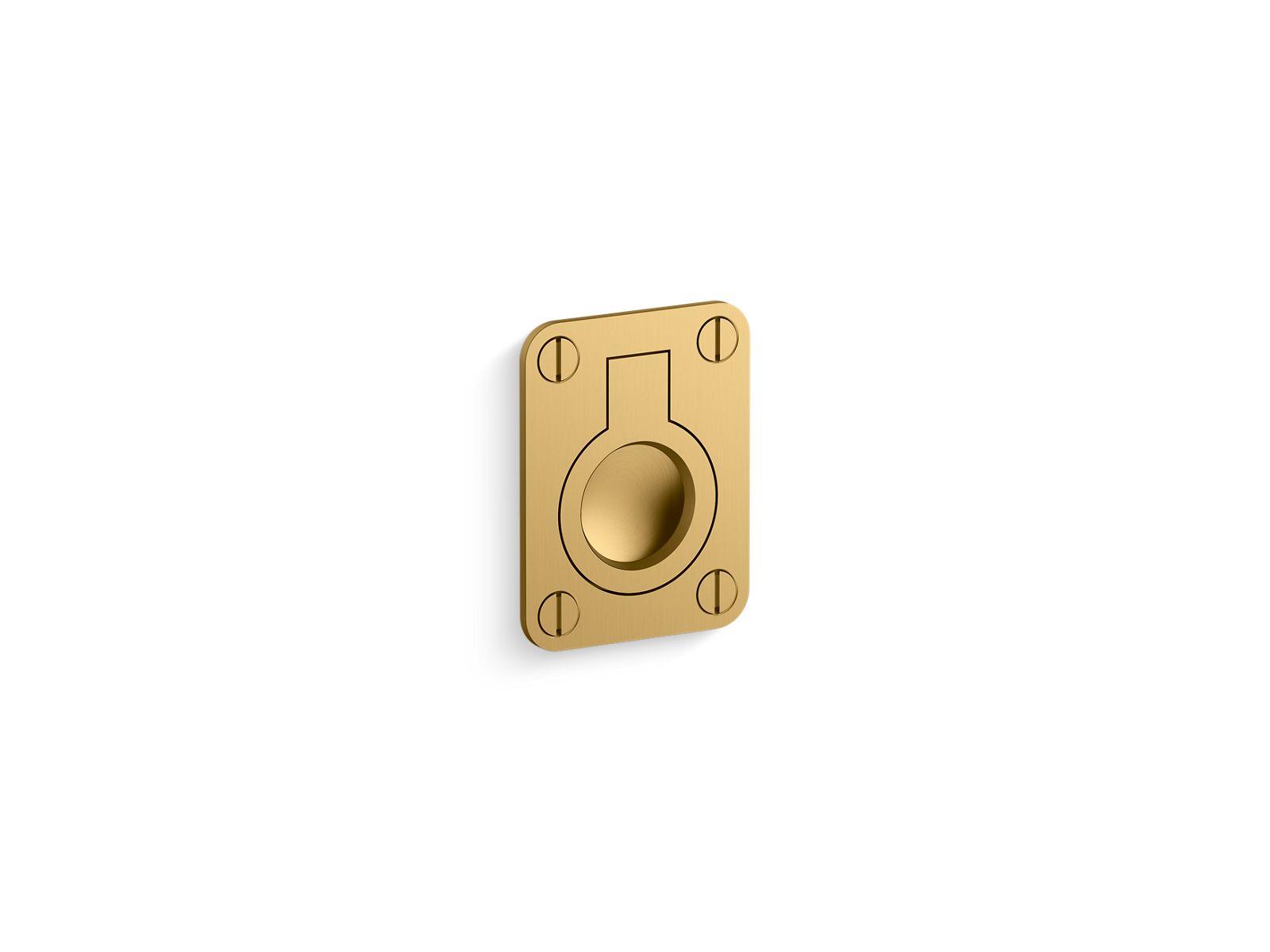 Kohler® 29980-2MB Seagrove™ by Studio McGee Cabinet Pull, Vibrant Brushed Moderne Brass