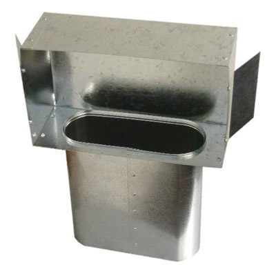 Snappy™ 6037-640 Oval Stack Head, 4 x 10 in, 28 ga