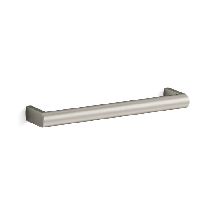 Kohler® 25497-BN Components™ Drawer Pull, 7 in Drawer Pull, Cabinet Mount, Zinc, Vibrant® Brushed Nickel