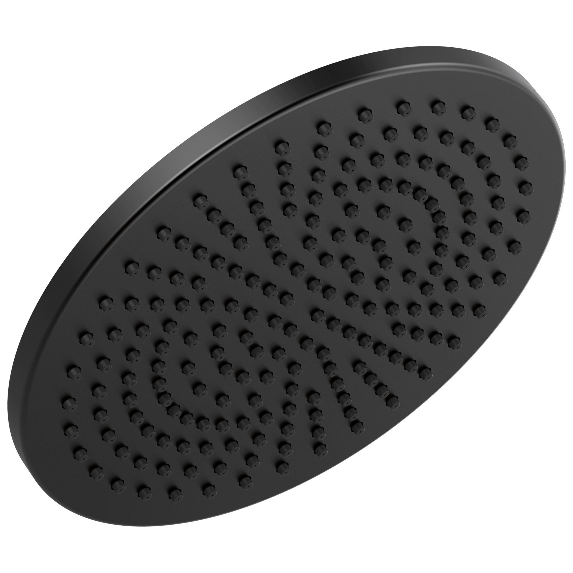 DELTA® 52158-BL25 Universal 1-Setting Raincan Shower Head, 2.5 gpm Max Flow, 1 Spray, Import