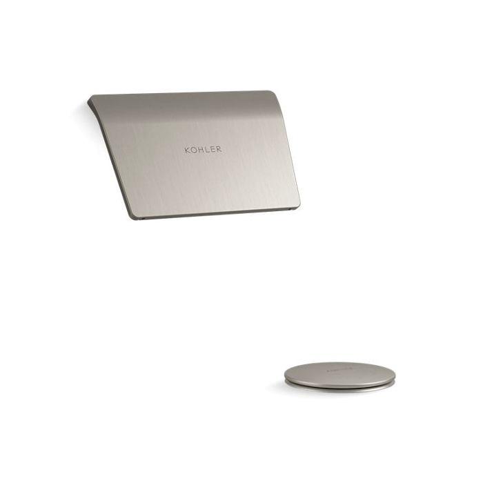 Kohler® 23857-BN Bath Drain Trim, For Use With Tea-for-Two® Cable Pop-Up Drain