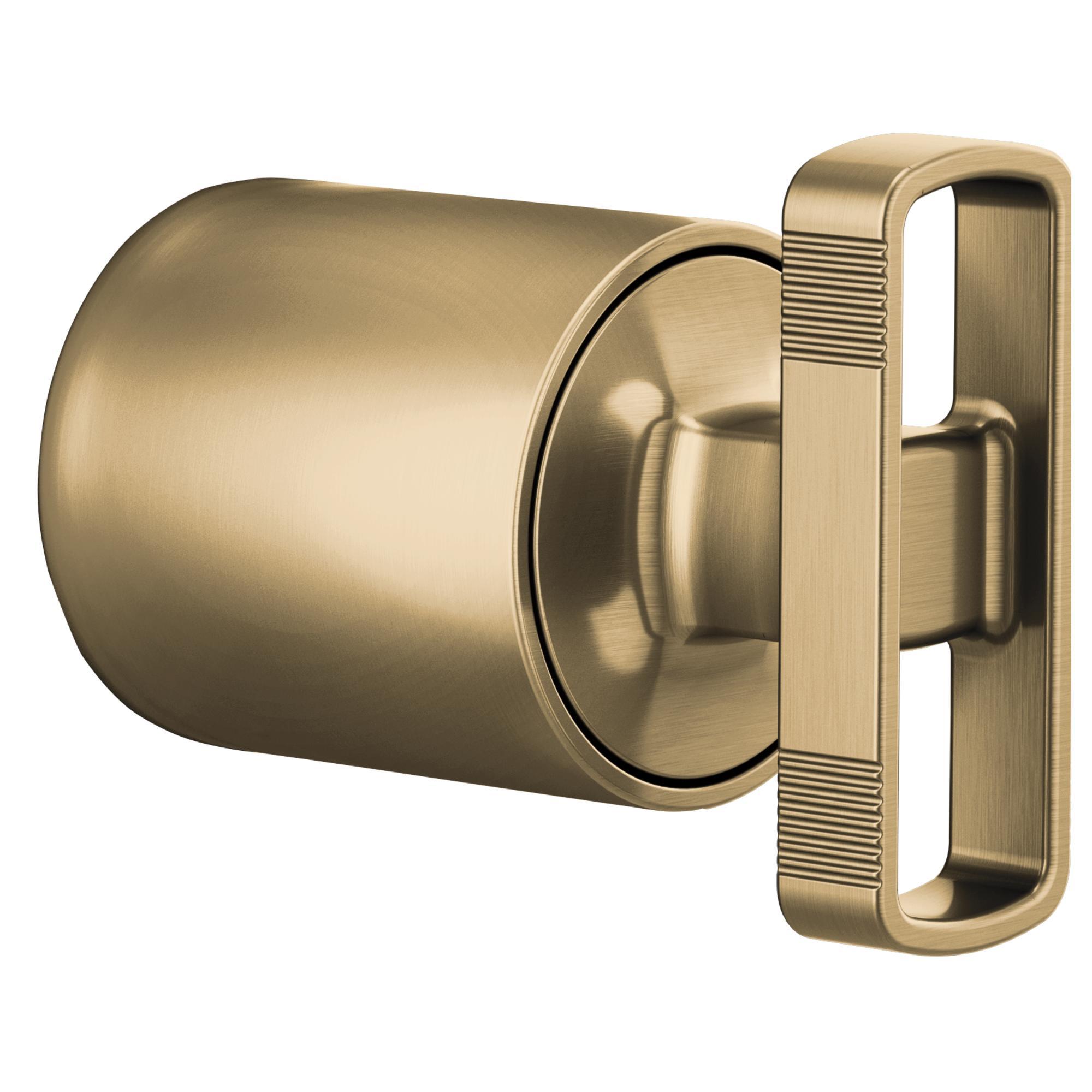 Brizo® HK60P06-GL Kintsu™ Handle Kit, For Use With Pressure Balance Shower Valve Trim, Luxe Gold, Import