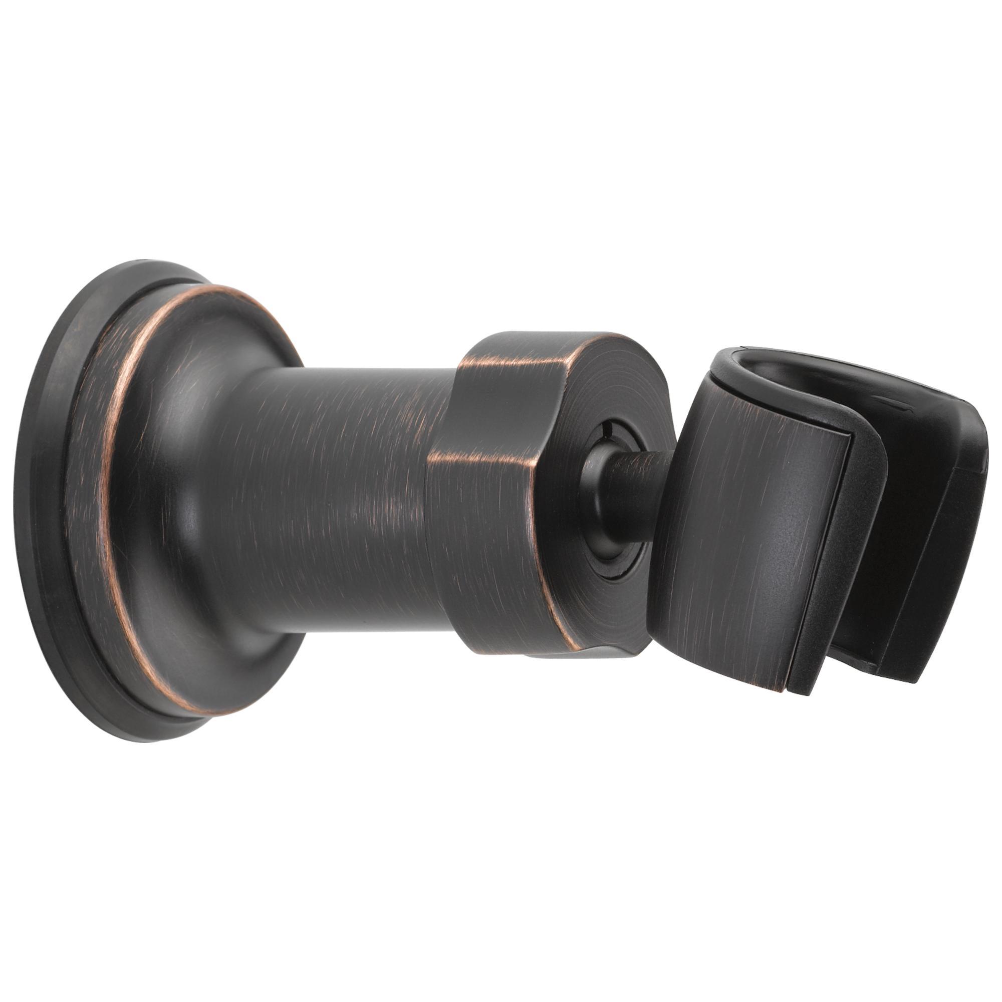 DELTA® RP61294RB Adjustable Hand Shower Arm Mount, Wall Mount, For Use With Universal Shower System, Import