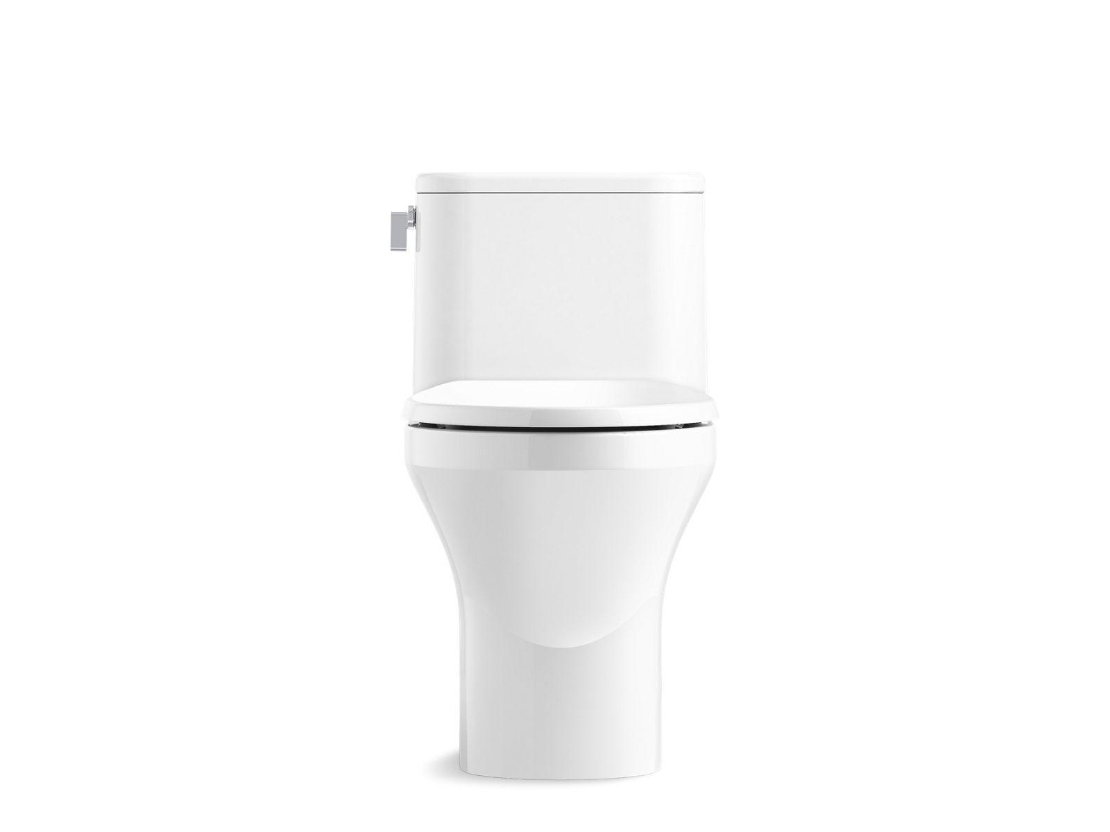 Kohler® 28020-0 Transitional Toilet, Spacity, Elongated Bowl, 1.28 gpf, White