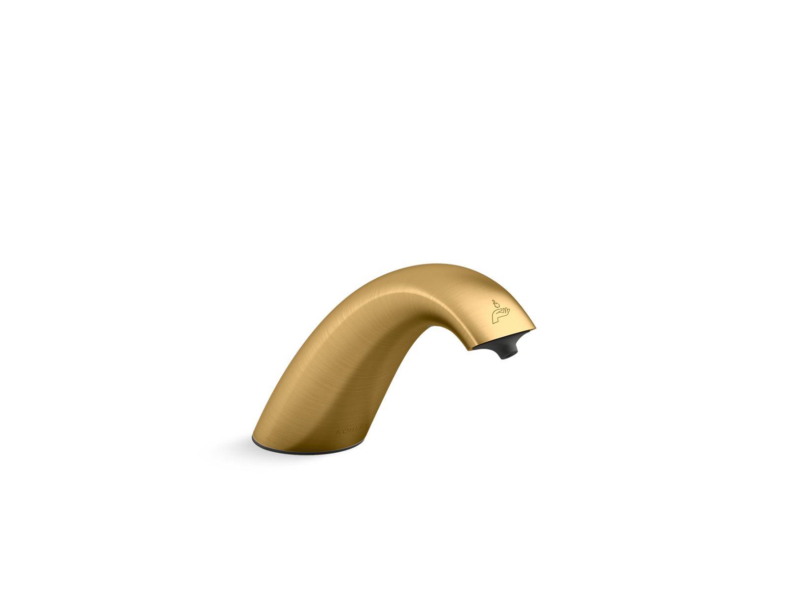 Kohler® 25194-2MB K-25194 Touchless Soap Dispenser, Vibrant Brushed Moderne Brass, 54 oz Capacity, 4-5/8 in OAL