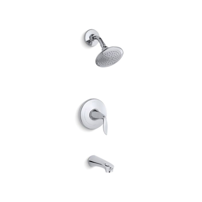 Kohler&reg; TS5318-4-CP Bath/Shower Valve Trim, Polished Chrome