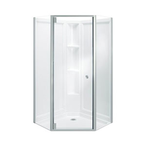 Neo-Angle Shower Doors Image