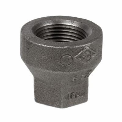 1 X 1/2 in Black Cast Iron Coupling Gs