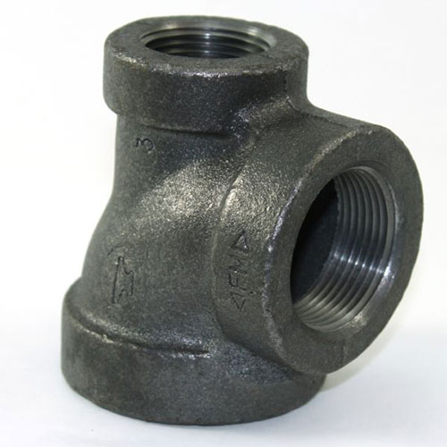 1-1/2 x 1 x 1 in Tee Ductile Iron Screwed