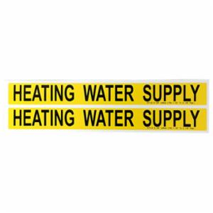 HEATING HOT WATER SUPPLY BLACK ON Y