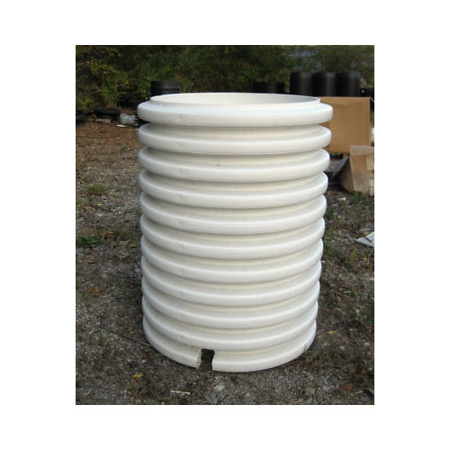 24 X 48 WHITE PLASTIC METER PIT