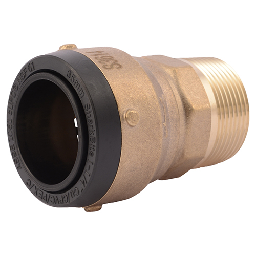 Sharkbite&reg; Sb113532M Male Connector, 1-1/4 in