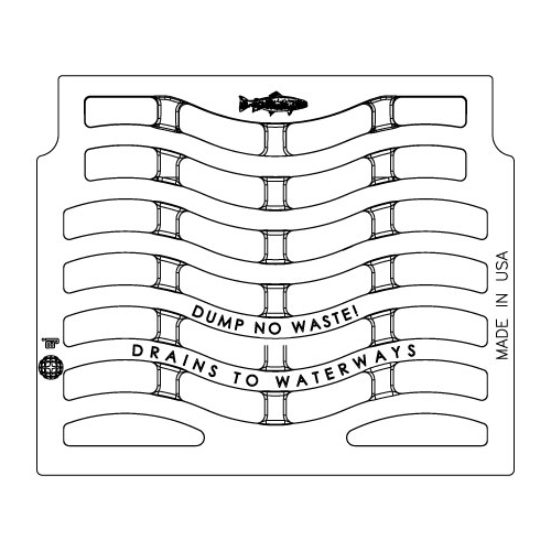 EJ 7045M1 GRATE MDOT K AND L (00704