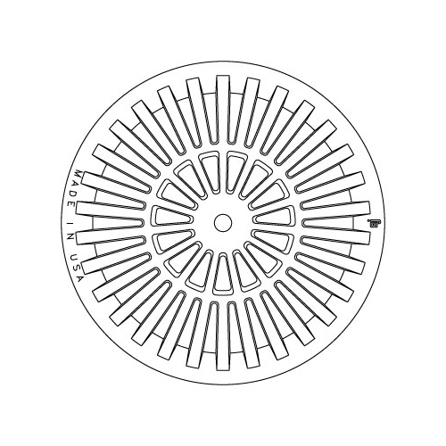 EJ 1040 02 BEEHIVE GRATE