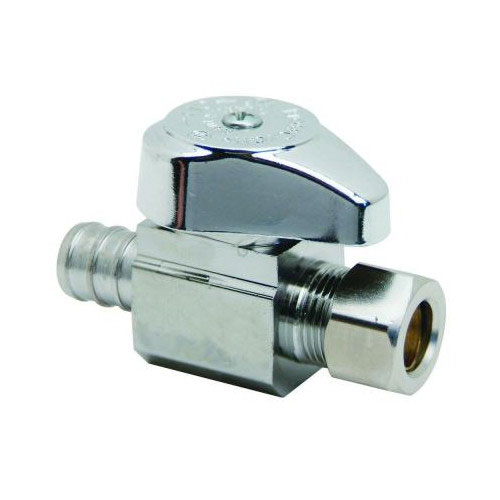 Brasscraft&reg; G2Brpx14X C Straight Stop, 1/2 x 3/8 in