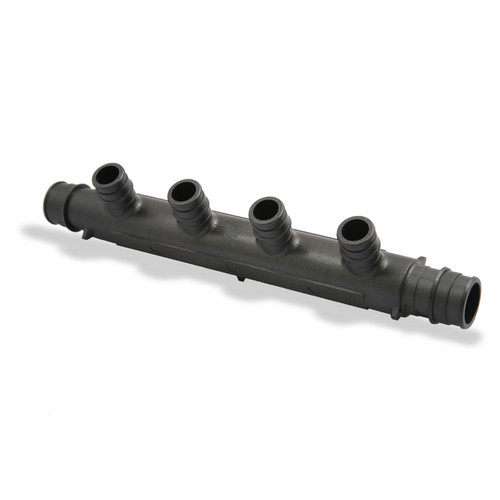 Uponor Q2241057 Flow-Through Tee, 1 x 3/4 in