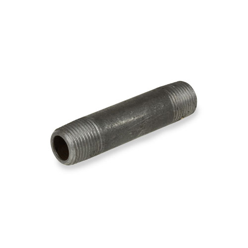 1 x 2-1/2 in Black Extra Heavy Nipple Gs
