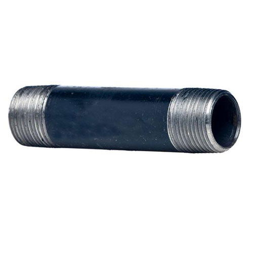 1 x 8-1/2 in Black Nipple Gs 