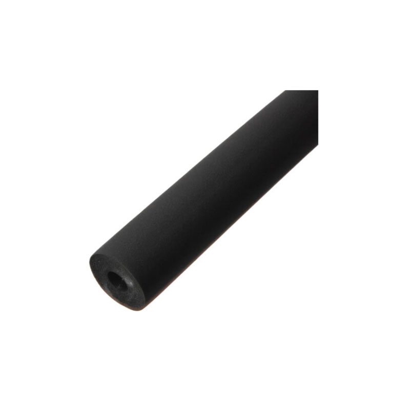 3 Ips x 1/2 Wall Black Foam Pipe; Insulation 6 ft Length 