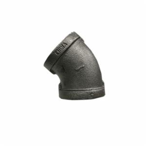 1 in Black 45 Elbow Gs