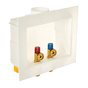 IPS&reg; 82052 Dual Drain Outlet Box With 1/4 Turn Valve, 1/2 in Sweat