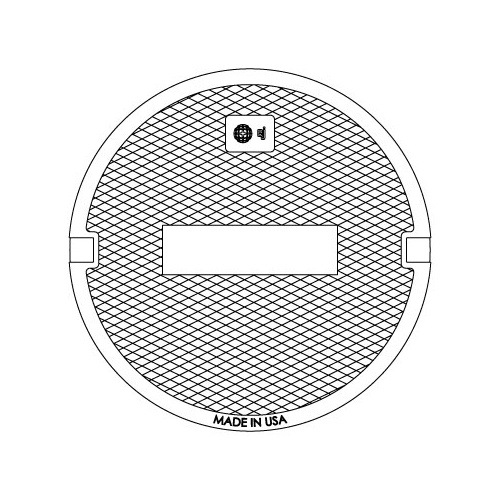 EJ 1130 SOLID LID ONLY (FITS 1490 FRAME)