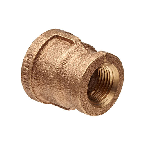 3/4 x 1/4 in Brass Thread Coupling Gs