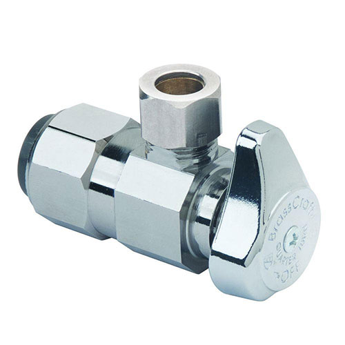 Brasscraft&reg; G2Ps19X C Angle Stop, 1/2 x 3/8 in