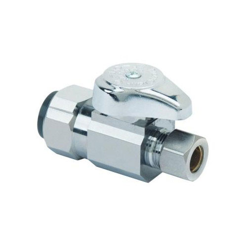 Brasscraft&reg; G2Ps14X C Straight Stop, 1/2 x 3/8 in