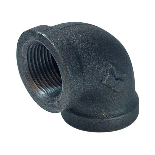 1 in Black 90 Elbow Gs
