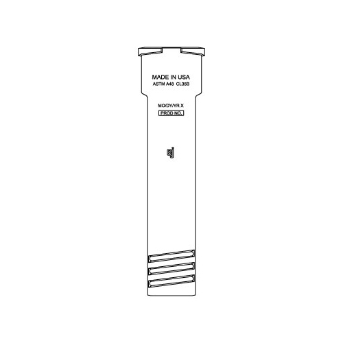 EJ 8560 30B VALVE BOX BOTTOM OR 24"