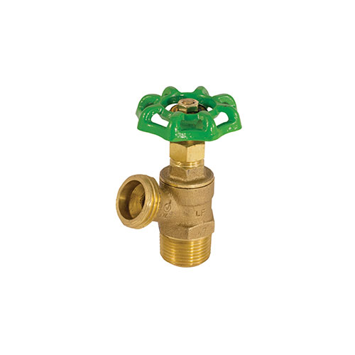 Jomar Valve&reg; 201-003G Boiler Drain Valve, 1/2 in