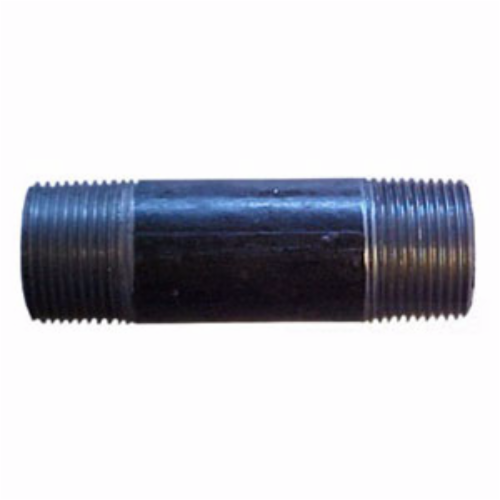 1 x 2-1/2 in Black Nipple