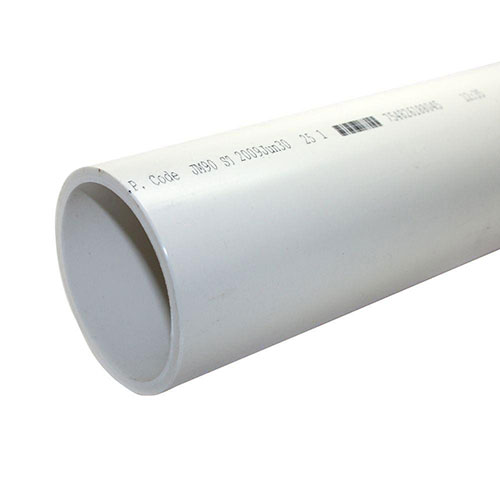2-1/2 in x 20 ft Pvc Sch 40 Belled End Pipe