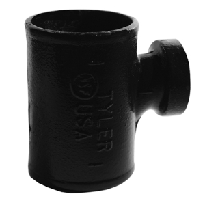 1-1/2 in No-Hub Tapped Sanitary Tee