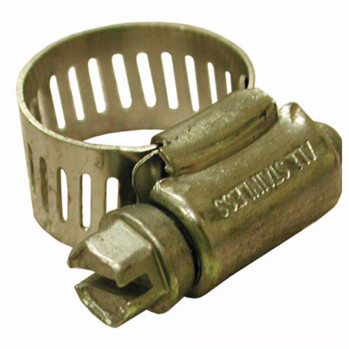 2-1/2 to 5-1/2 in Stainless Steel Hose Clamp