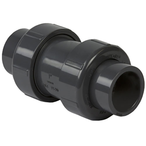 4539-005 1/2 in Pvc True Union Ball Check Valve